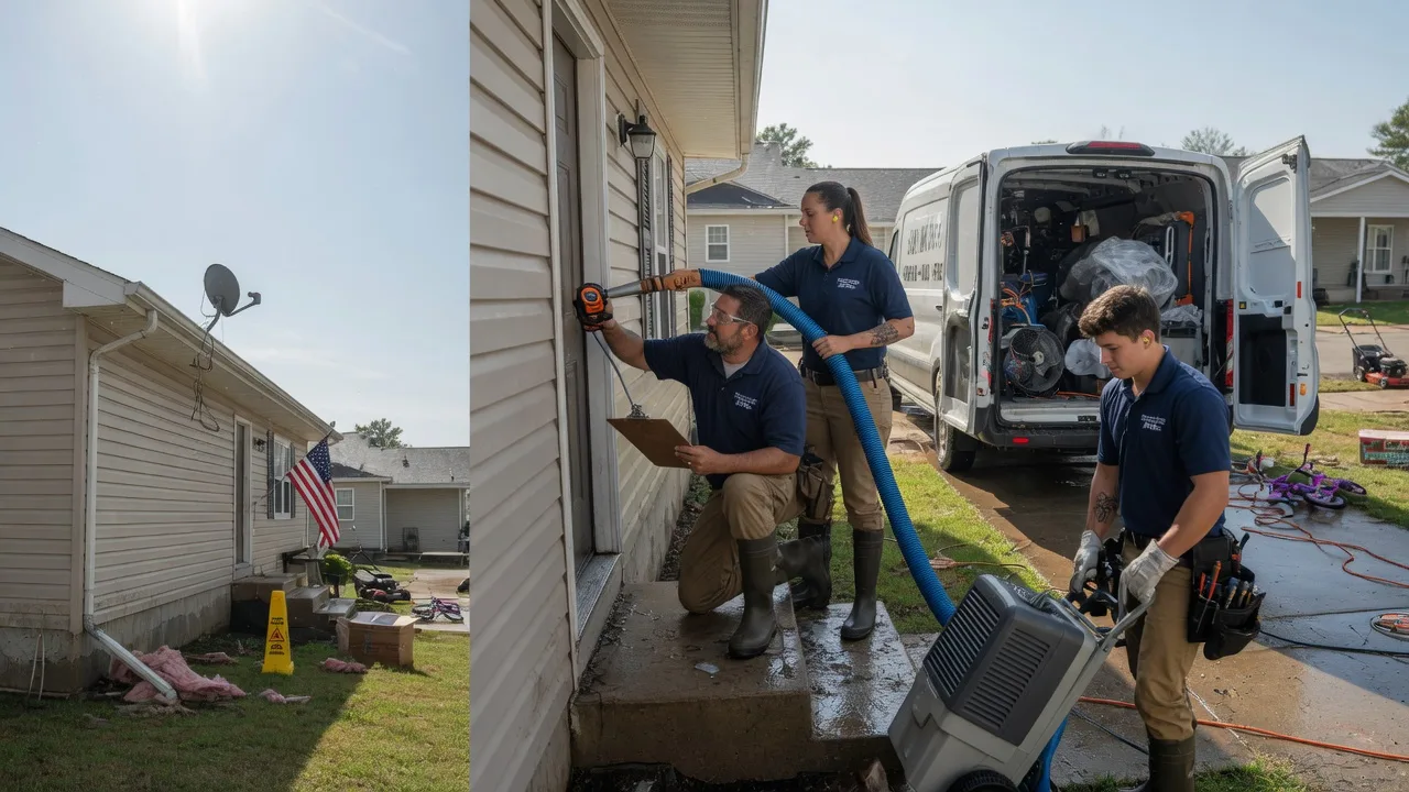 Ceiling Water Damage Restoration in Eads, TN near me